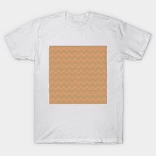 Coffee zigzag pattern T-Shirt